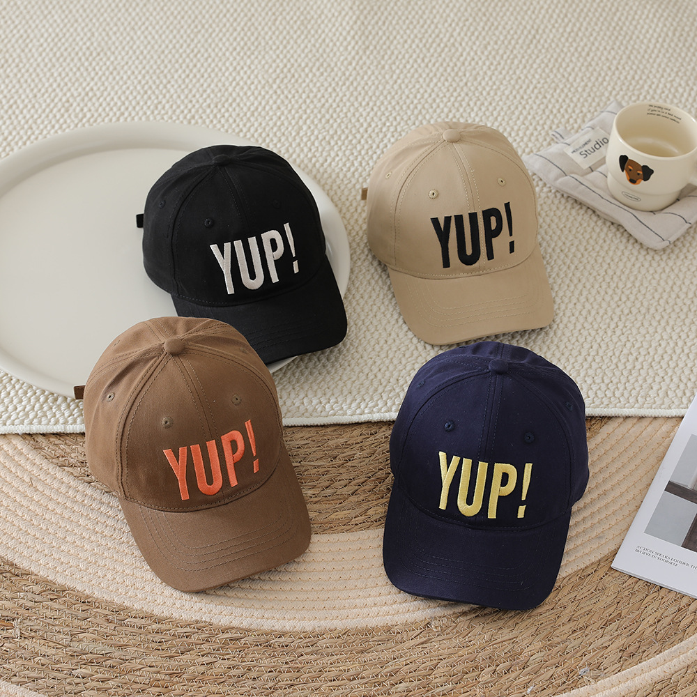 Embroidery Cap - Kids Baseball Cap Boys Girls Fashion