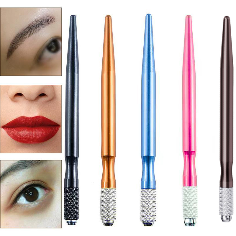Embroidery Lips - 3pcs Microblading Manual Tattoo Pen Set