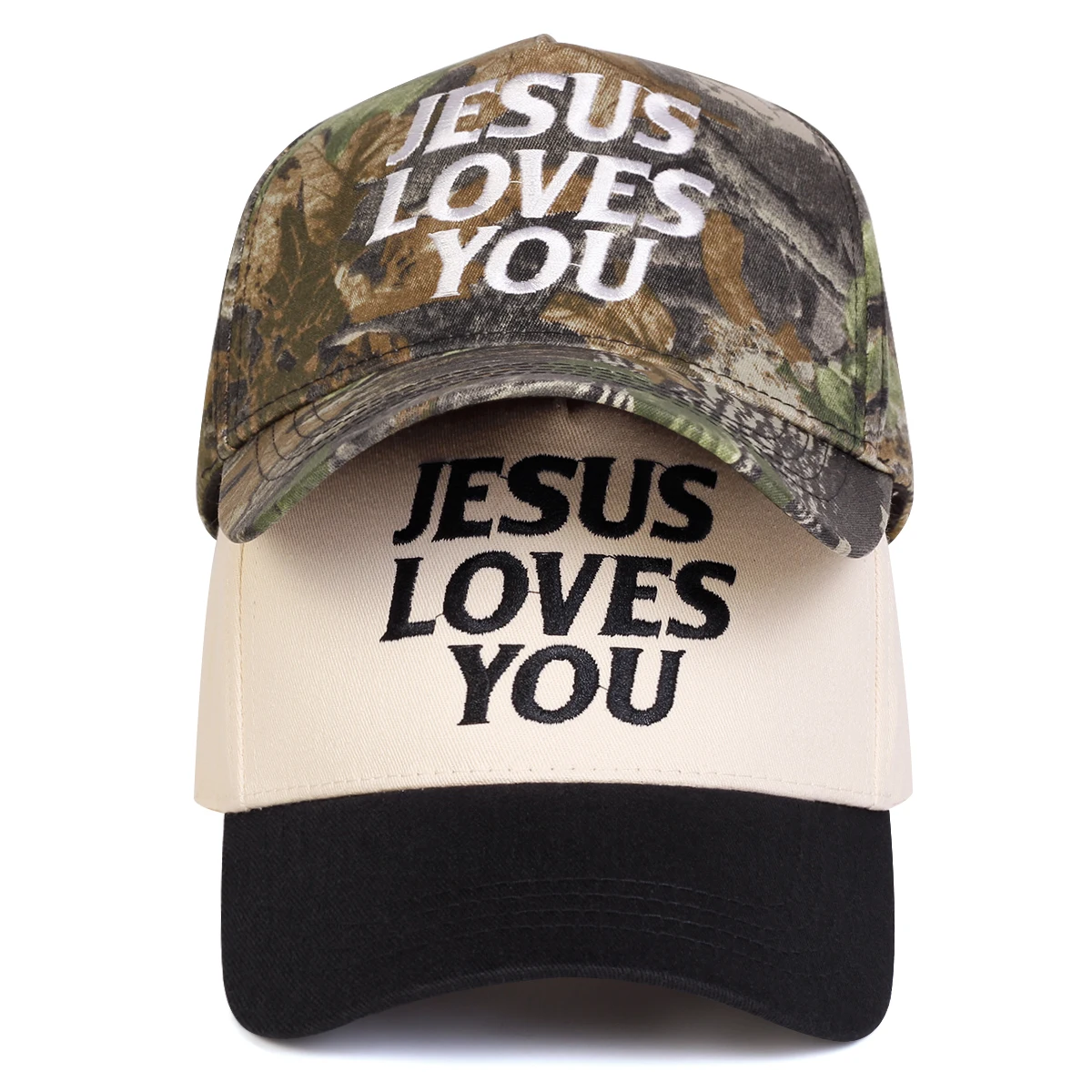 Embroidery Jesus - Unisex JESUS LOVES YOU Embroidery Baseball