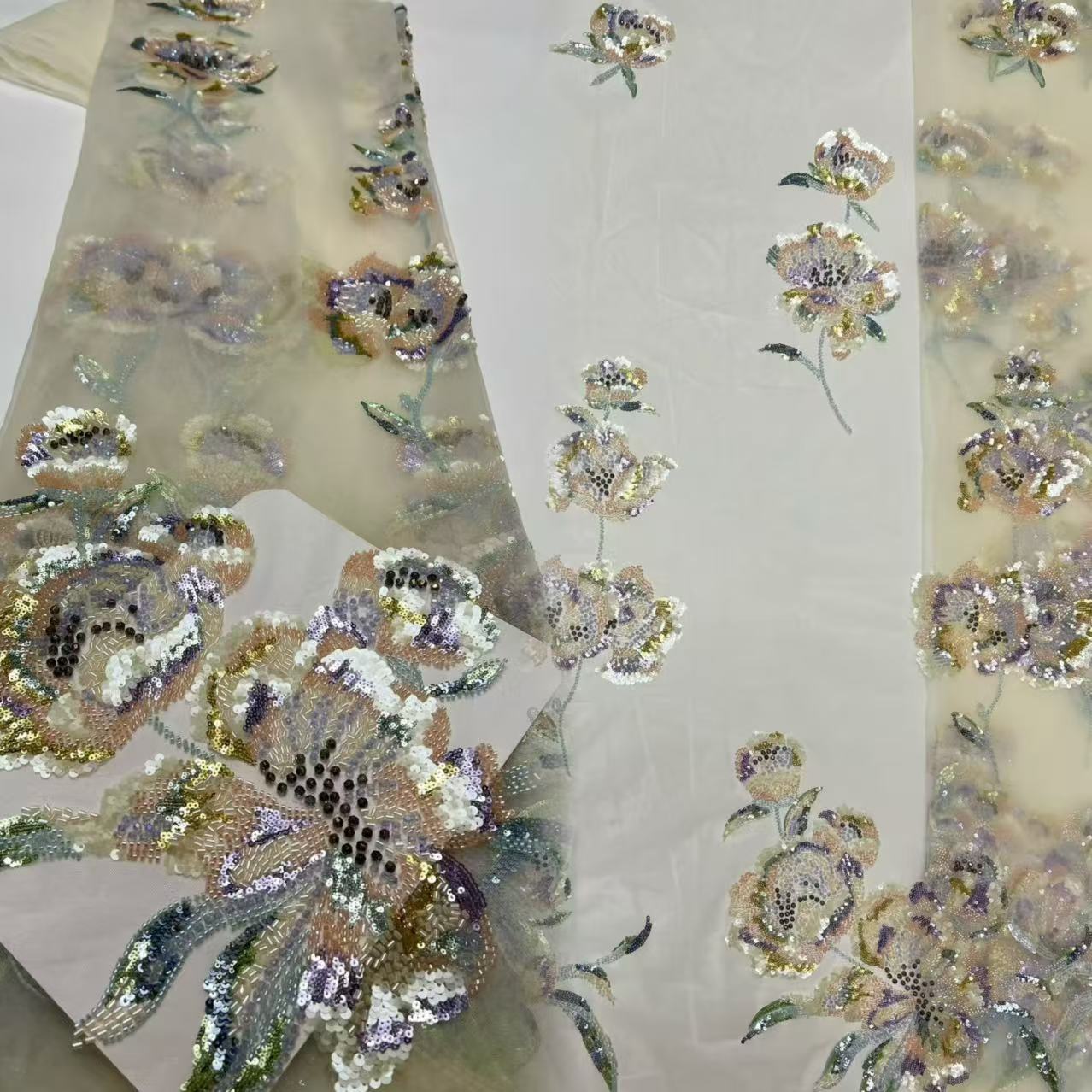 Embroidery Net Dress - New Arrival Nigerian lace Fabric,High Quality