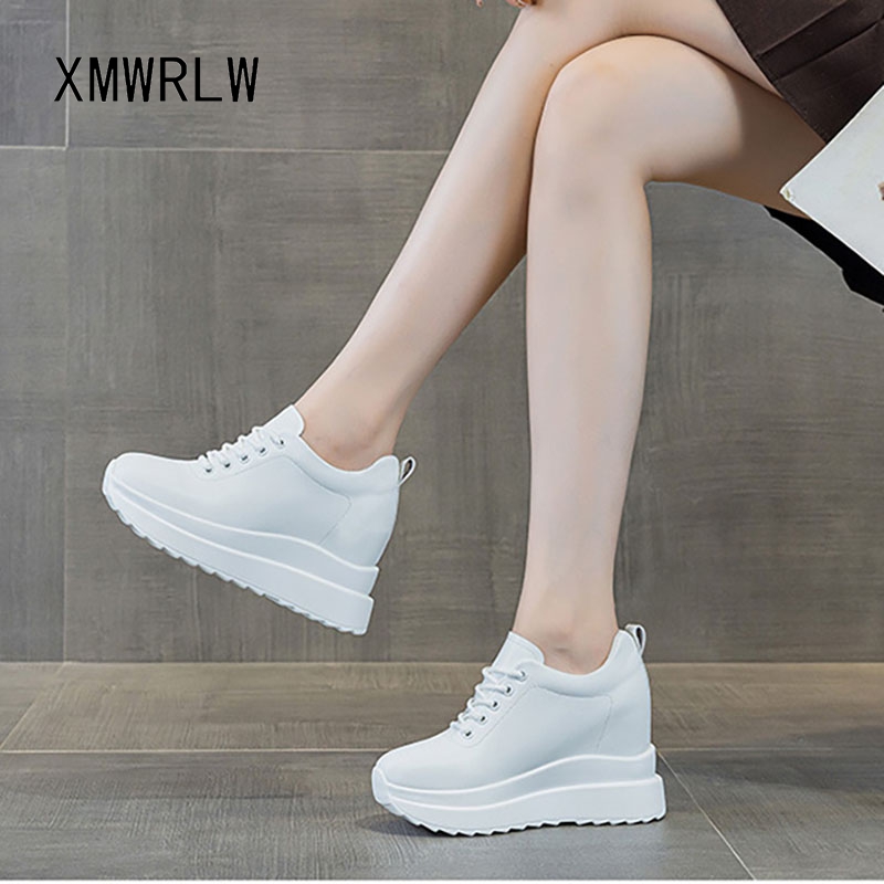 Embroidery White - XMWRLW Women's Autumn Winter Shoes Genuine