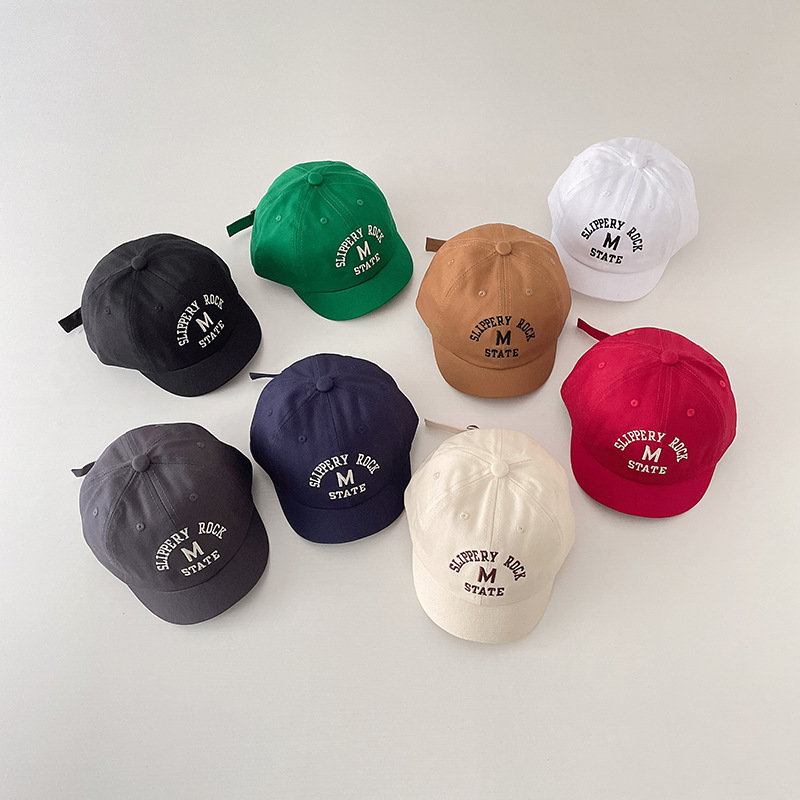 Embroidery Cap - RAISE Casual Letter Cap Baby Simple