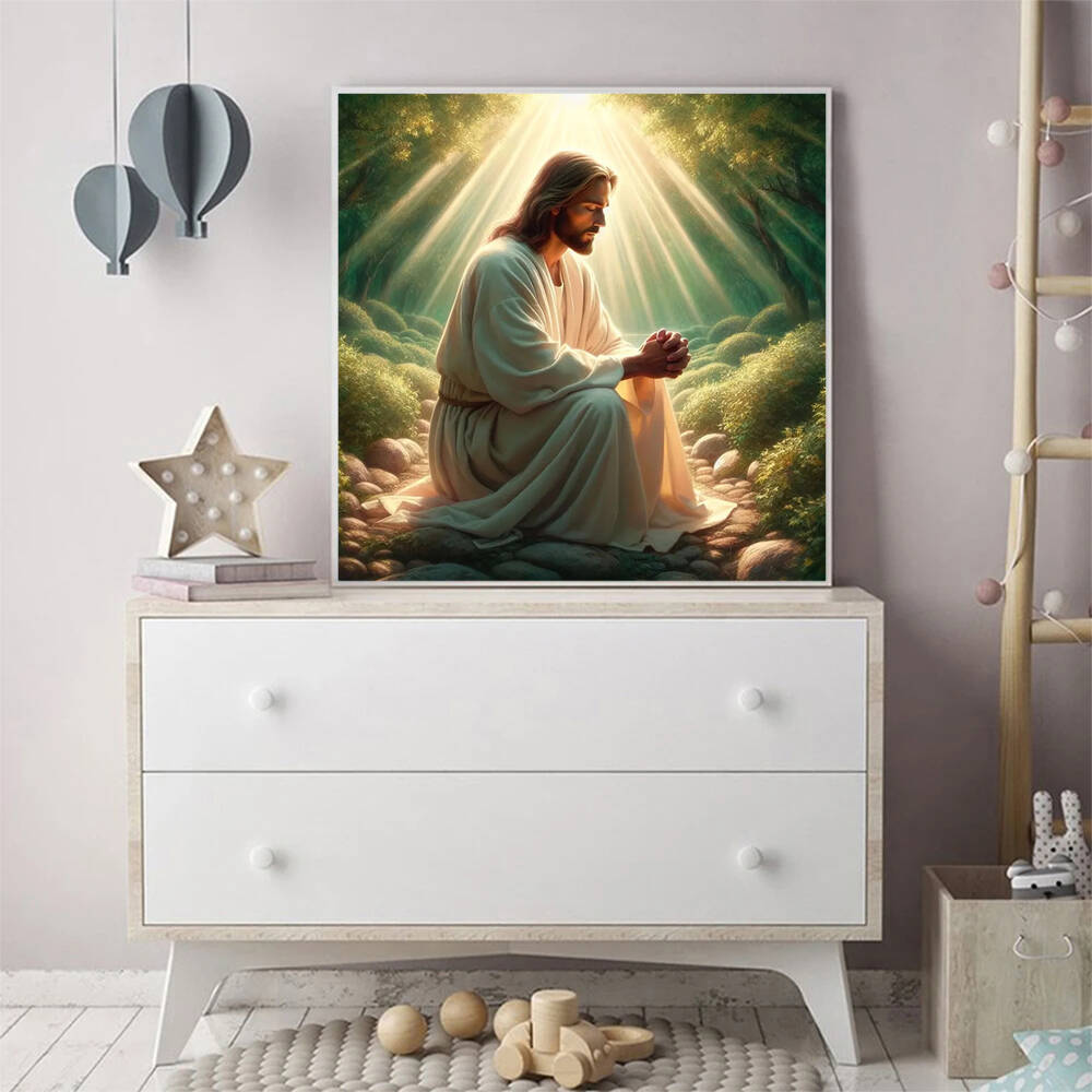 Momoart Religion Diamond Paint - Embroidery Jesus review and price