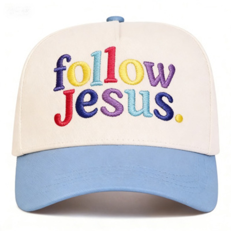 Follow Jesus Letter Embroidery - Embroidery Jesus review and price
