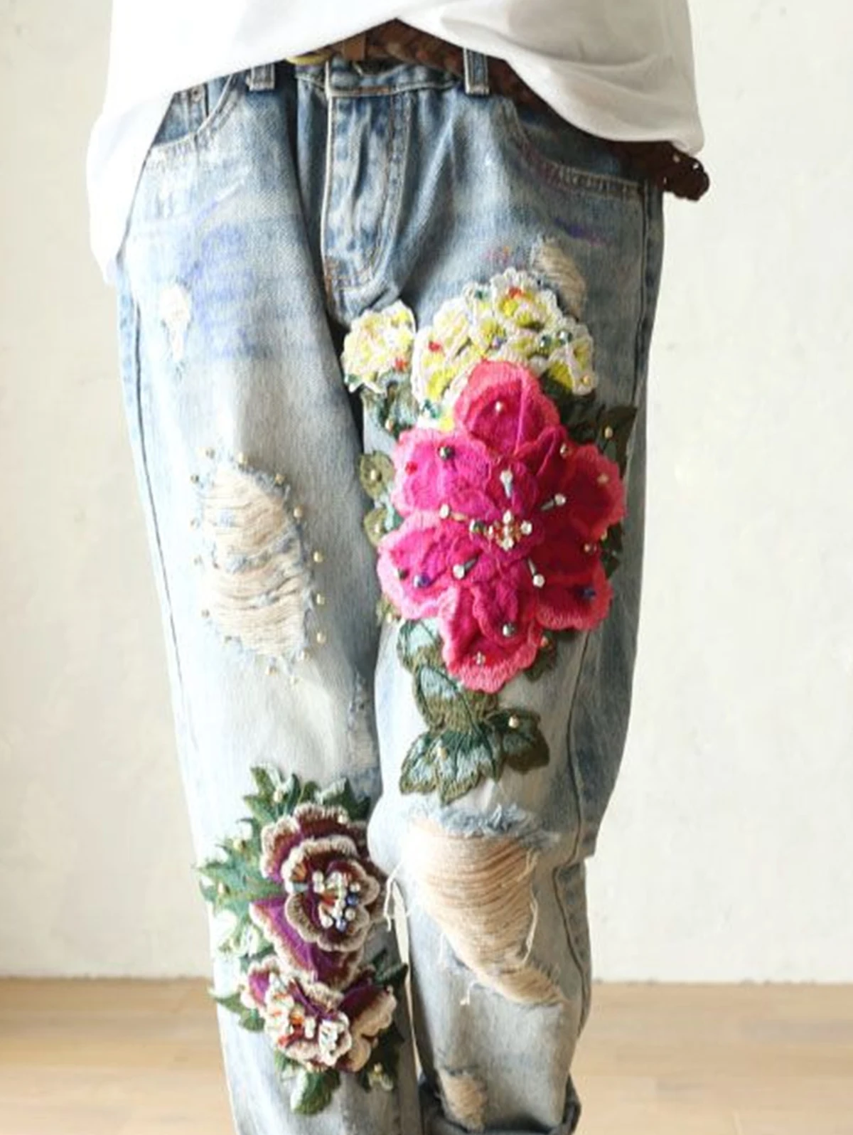 Women's Elegant Floral Embroid - Embroidery Effect review and price
