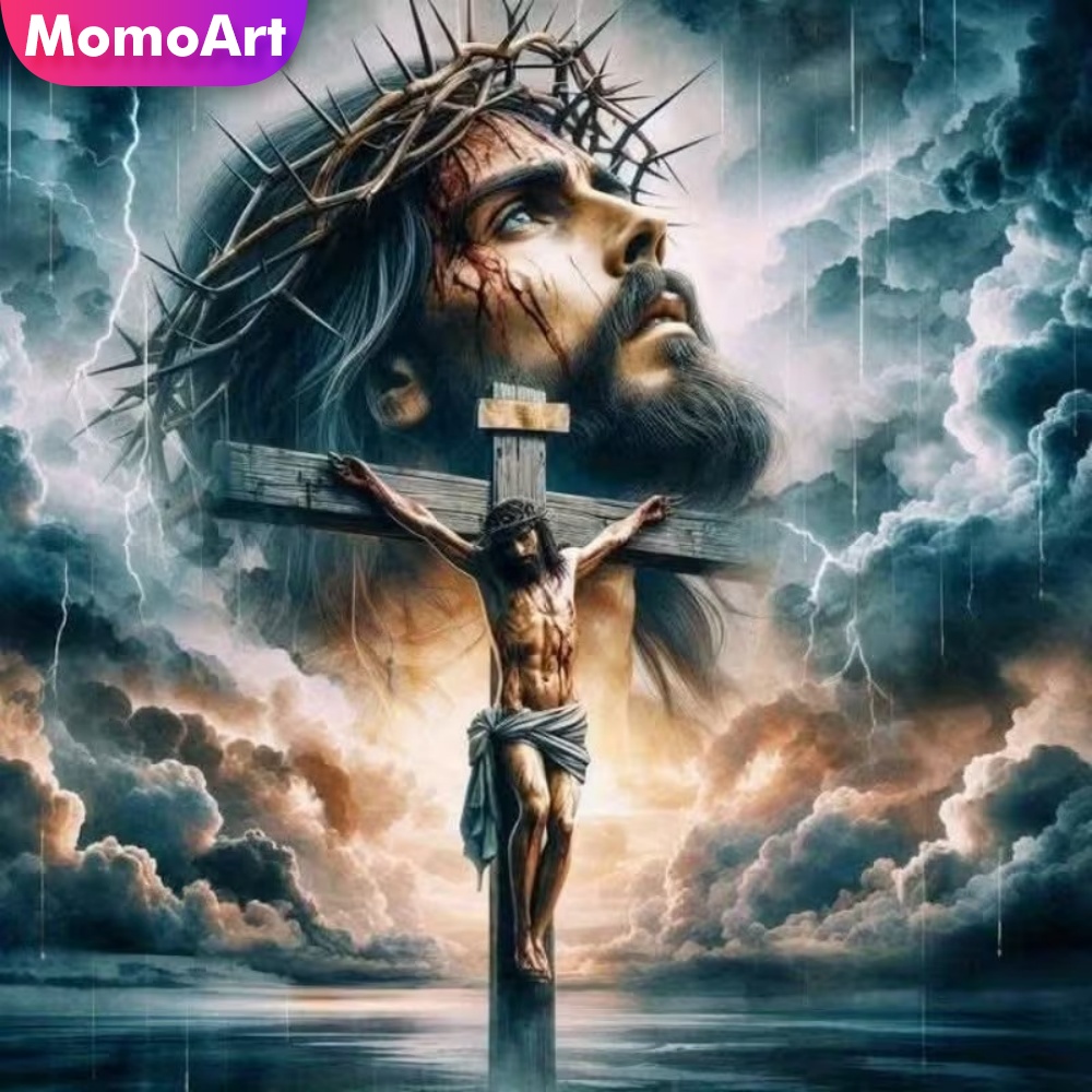 Momoart Diamond Painting Man P - Embroidery Jesus review and price