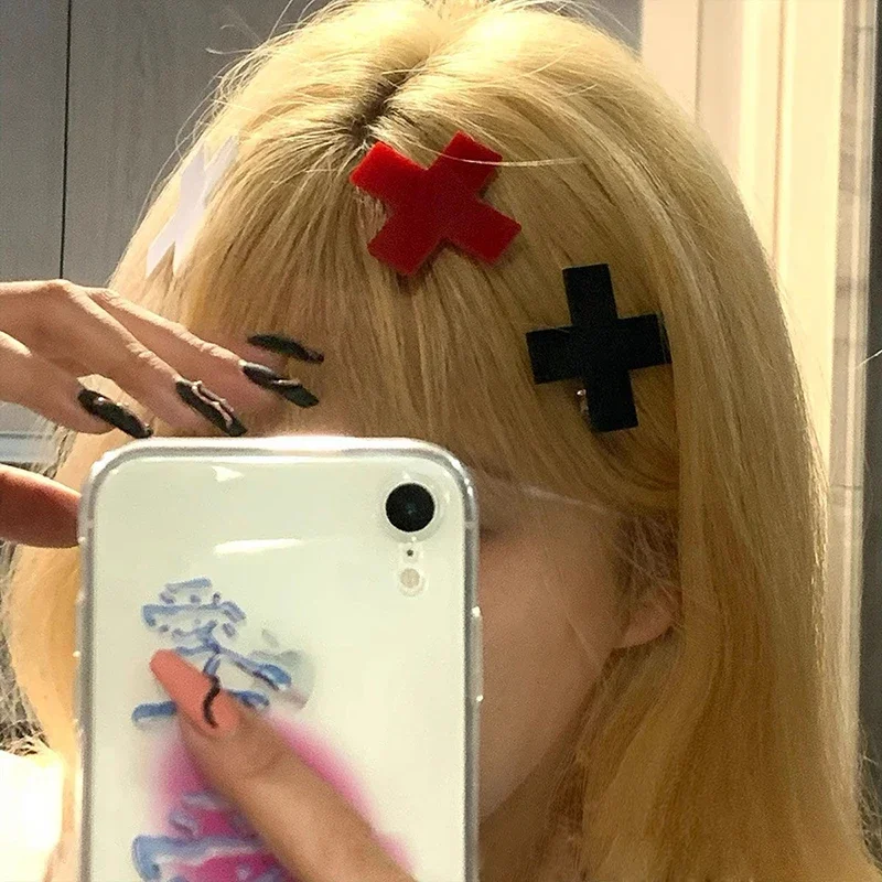 Gothic Acrylic Cross Hairpins  - Embroidery Gothic review and price