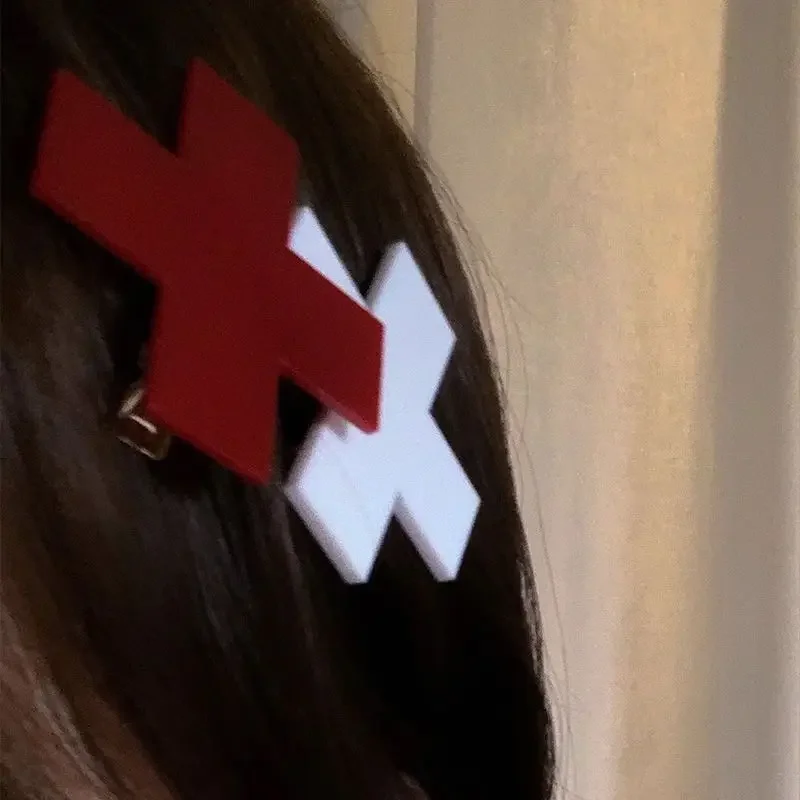 Gothic Acrylic Cross Hairpins  - Embroidery Gothic review and price
