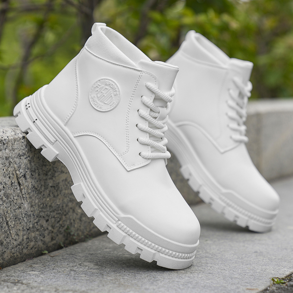 Men's Fashionable All-Season W - Embroidery White review and price