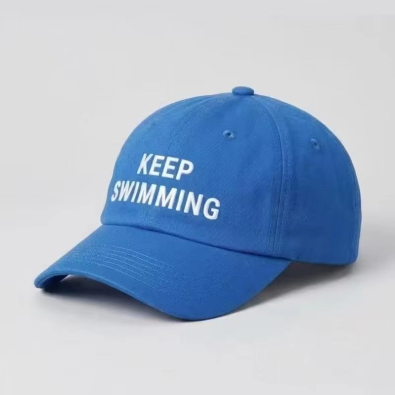 2026 Trendy keep Swimming New  - Embroidery Cap review and price