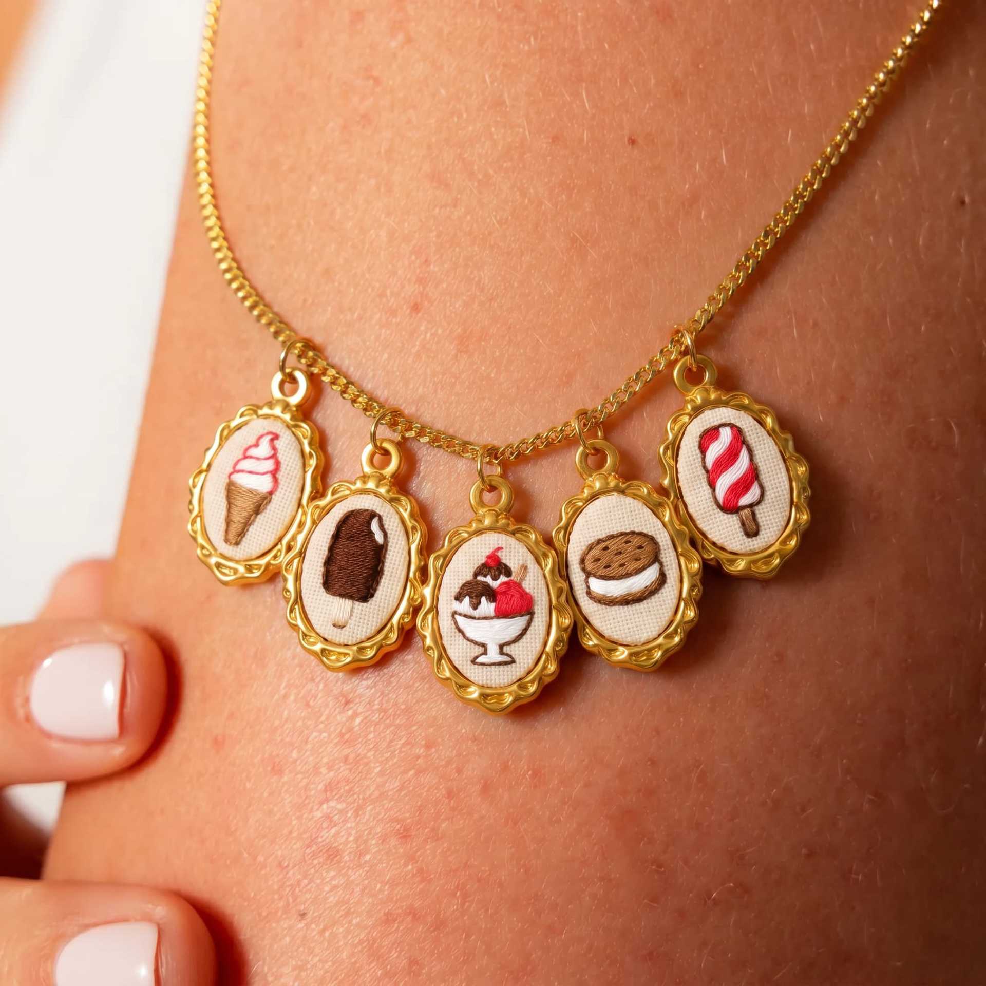 5Pcs Stainless Steel Embroider - Embroidery Charm review and price