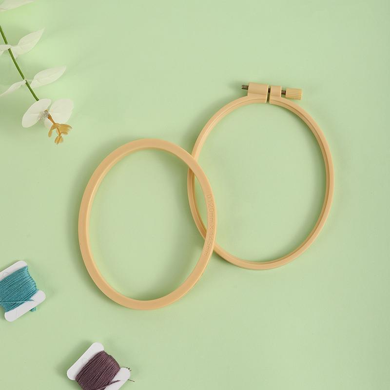 Imitation Bamboo Plastic Oval  - Stitch Marker Ring review and price