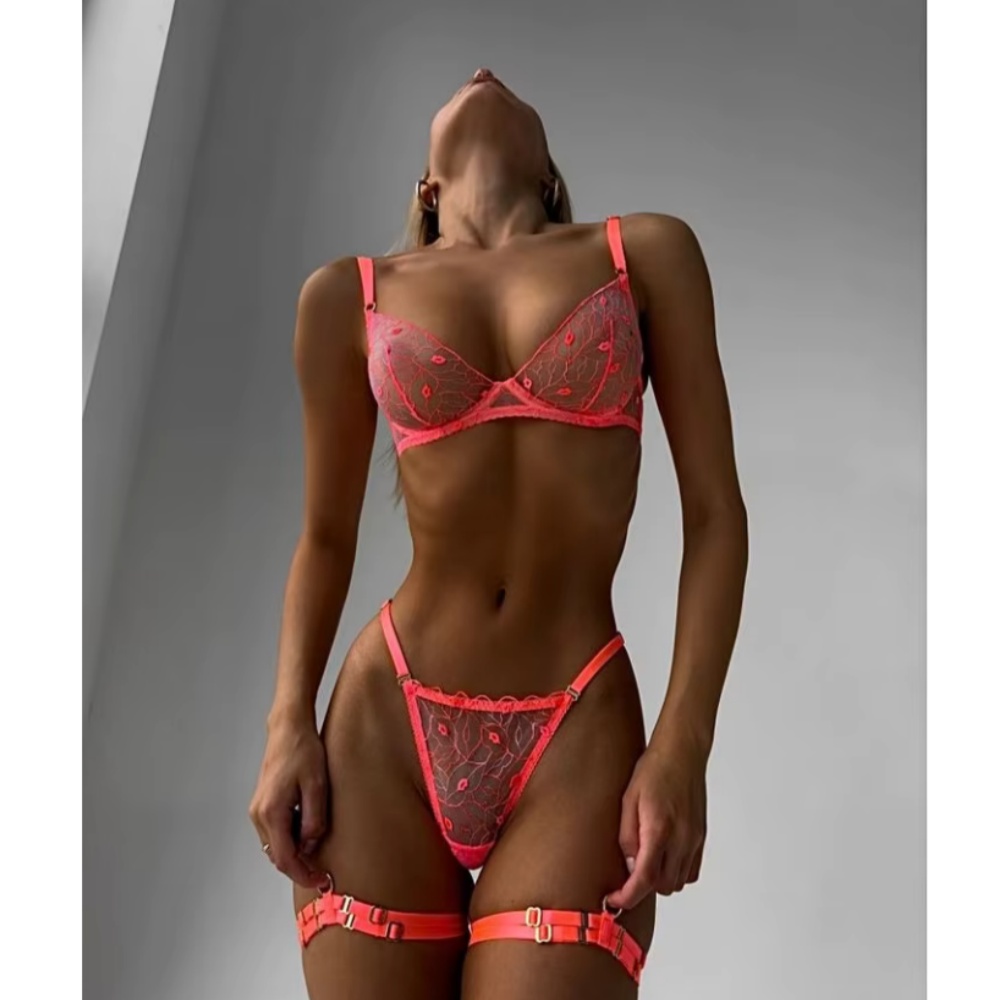 Krasapt Sexy Orange Transparen - Embroidery Lips review and price