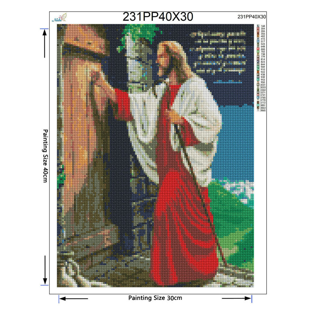 5d diy Diamond embroidery Jesu - Embroidery Jesus review and price