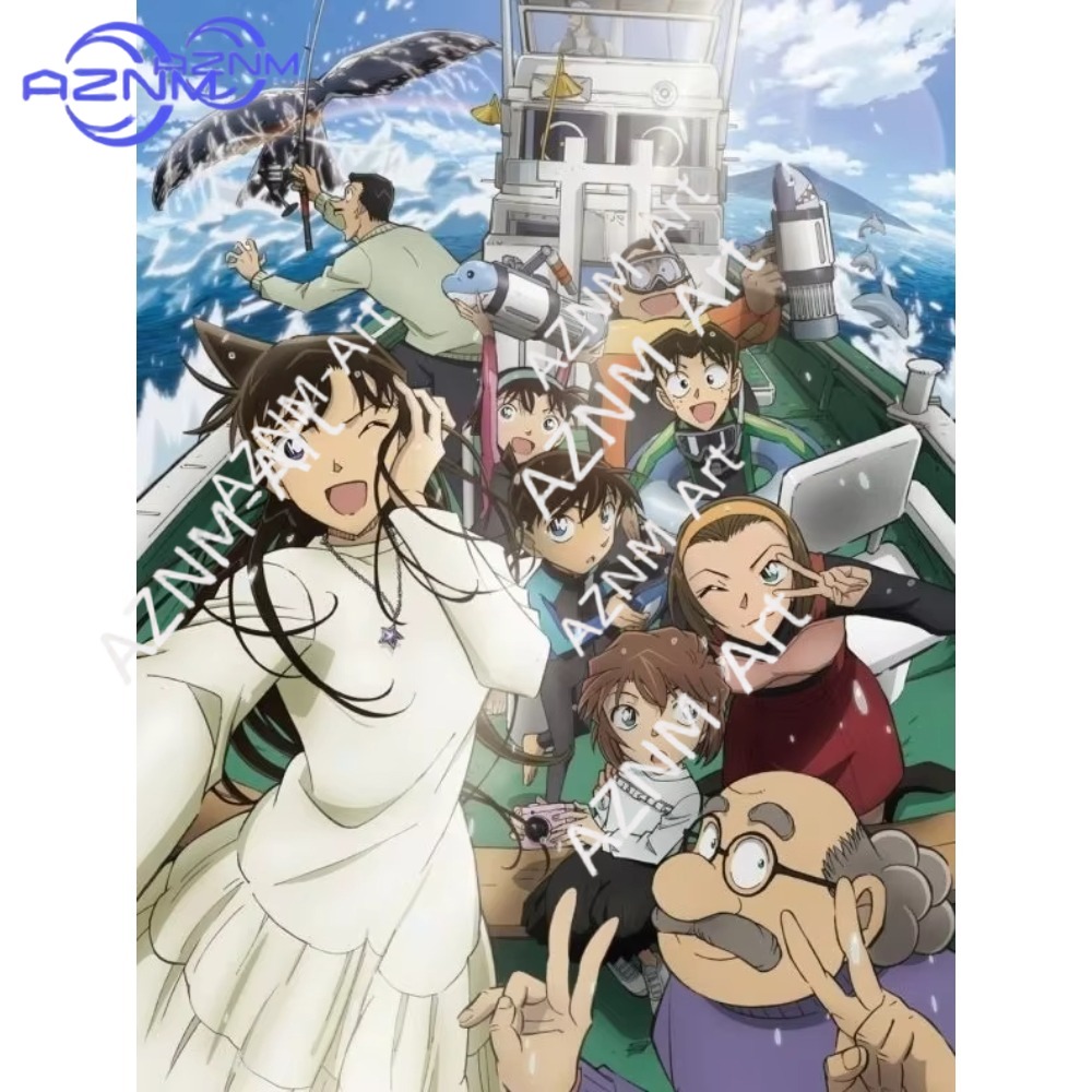 1pc Detective Conan Diamond Pa - Embroidery Painting review and price