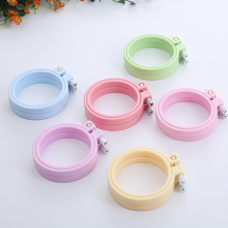DIY ABS Plastic Embroidery Hoo - Stitch Marker Ring review and price