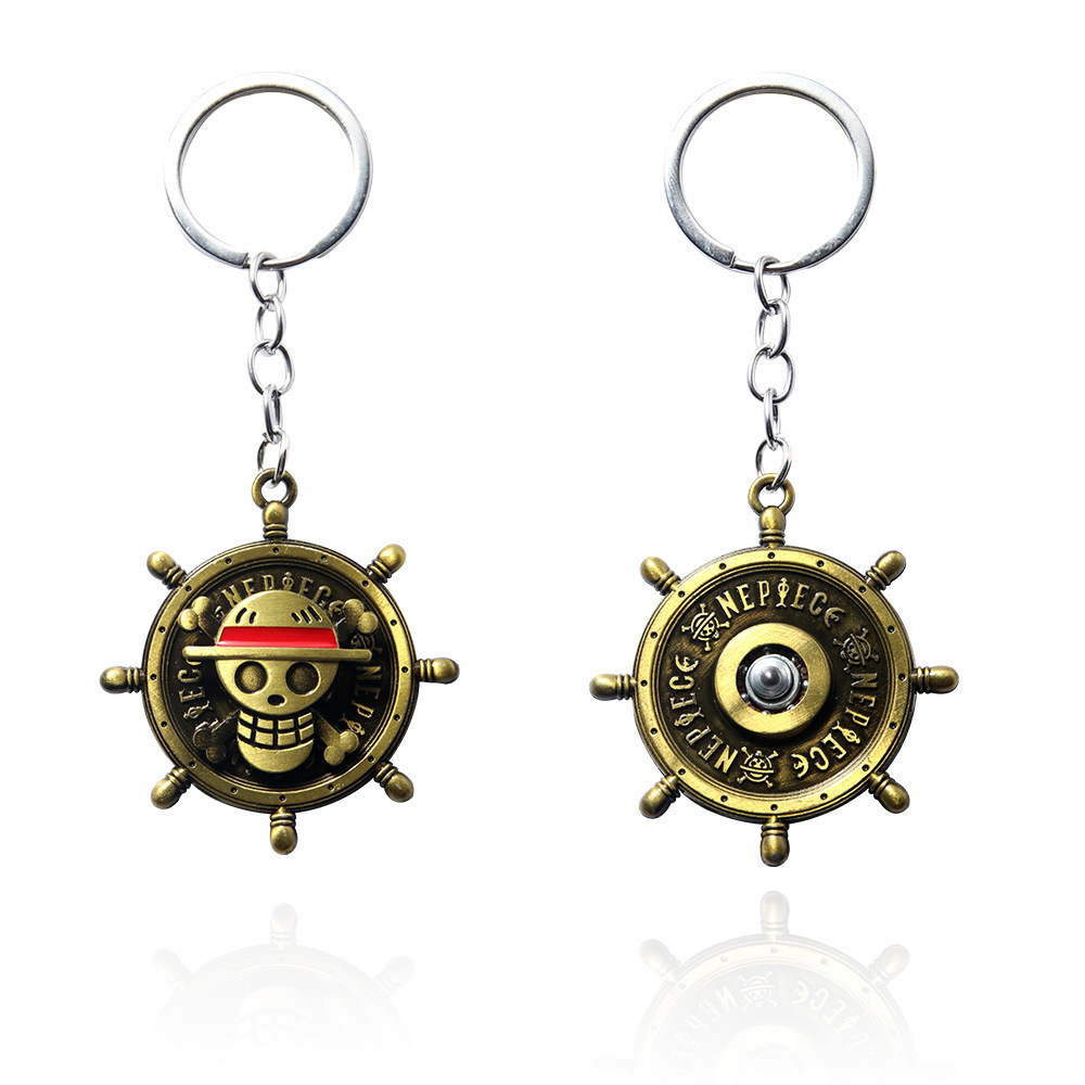 Rotating keychain, Luffy's Str - Embroidery Charm review and price