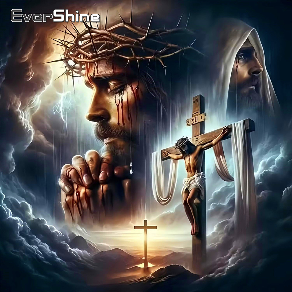 Evershine Diamond Painting Rel - Embroidery Jesus review and price
