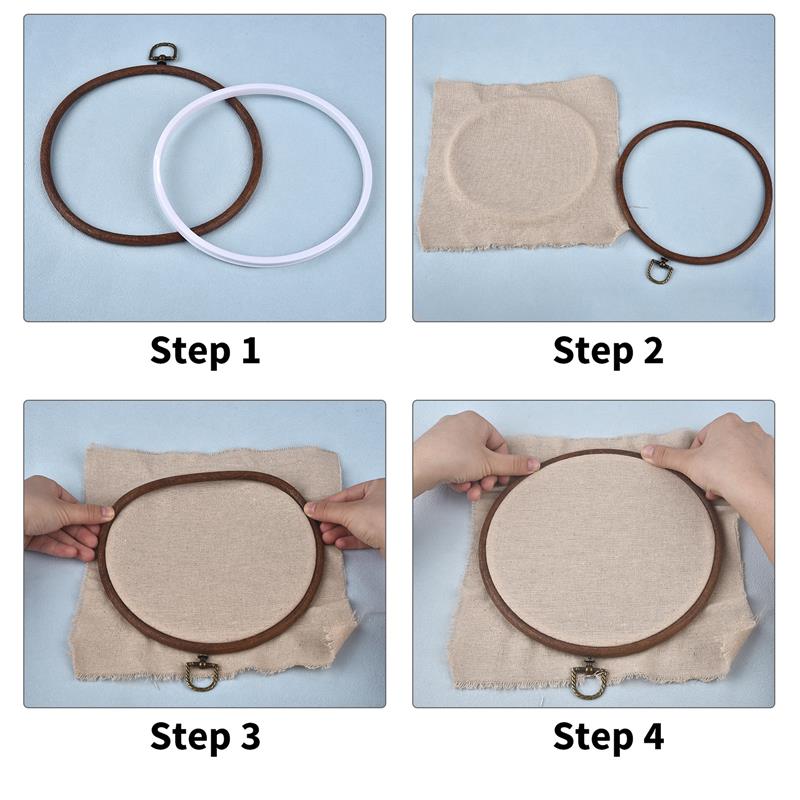 Sewing Tool Round Oval Wooden  - Stitch Marker Ring review and price