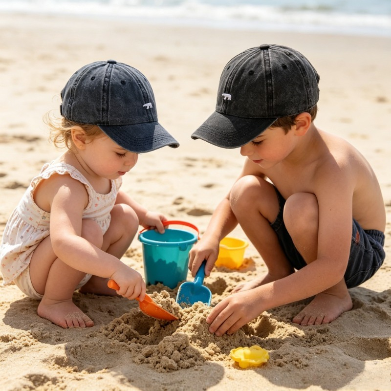 Kids Baseball Cap 49-53cm 2-6  - Embroidery Cap review and price