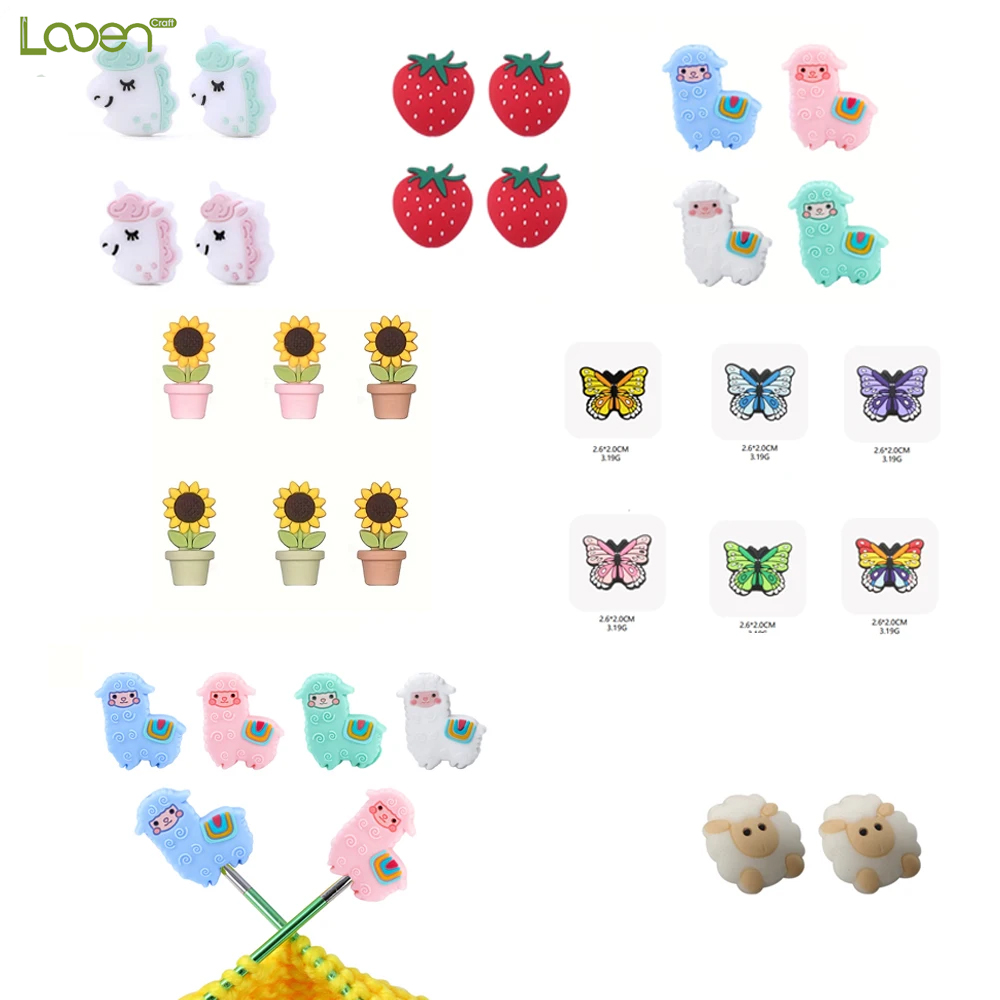 2pcs/4pcs/6pcs/8pcs Sweater Ne - Stitch Marker Ring review and price
