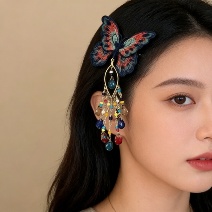 New Chinese Style Knitting But - Embroidery Charm review and price