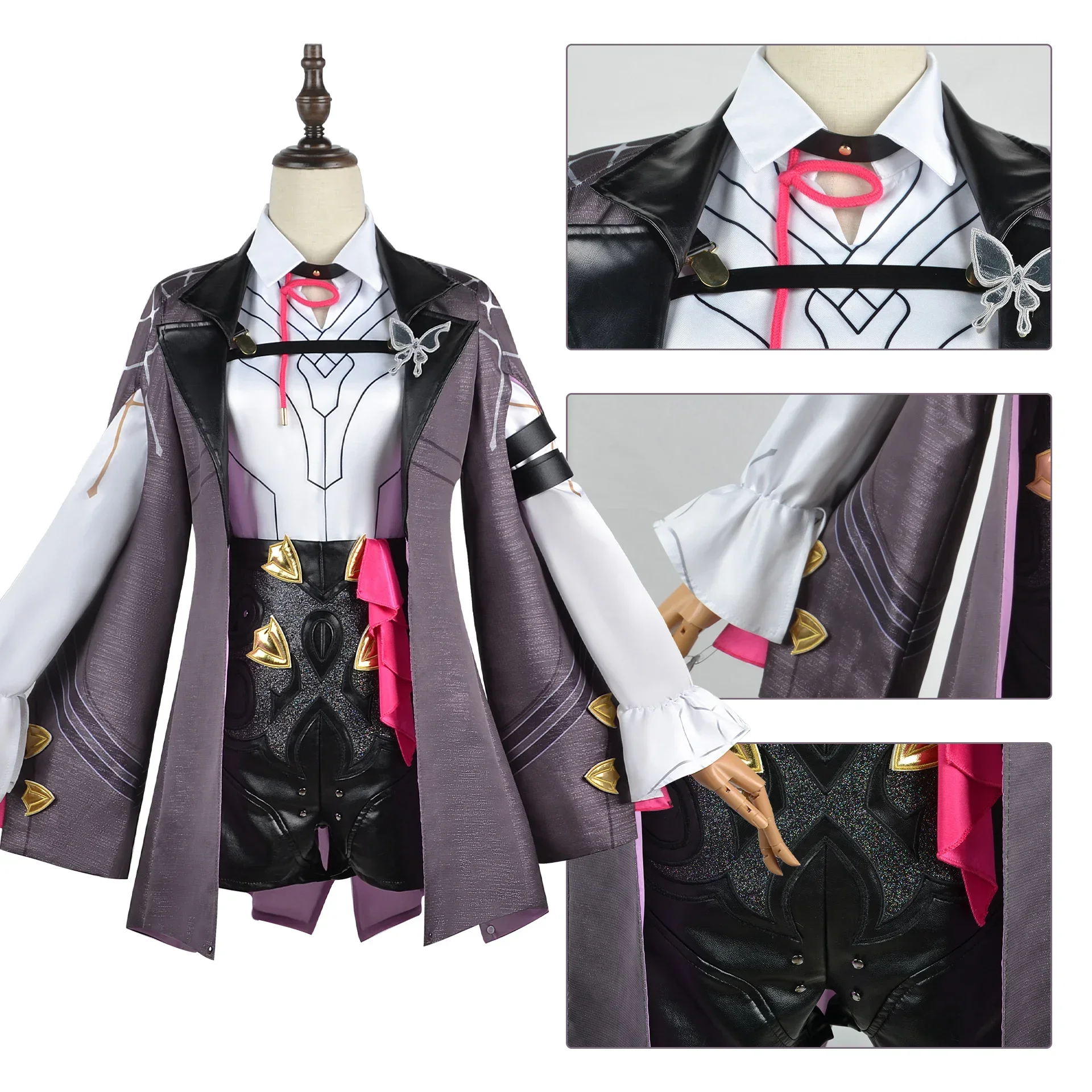 Honkai Star Rail Kafka Cosplay - Embroidery Gothic review and price