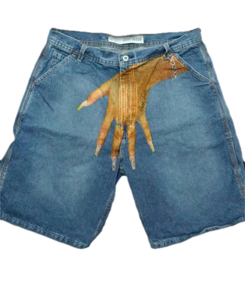 Deeptown Y2k Vintage Harajuku  - Embroidery On Jeans review and price