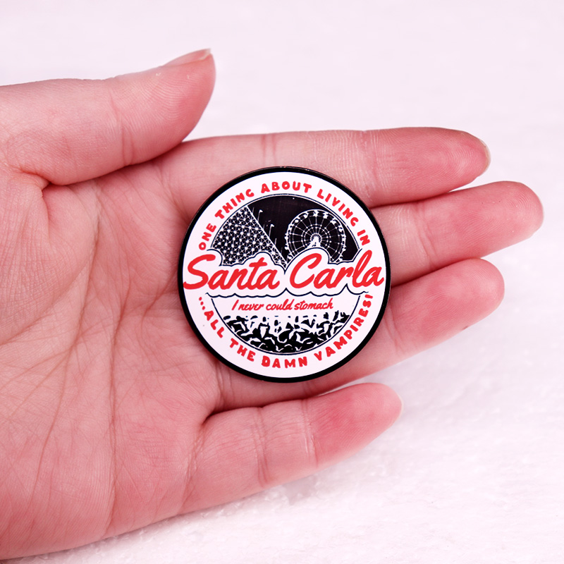 Lost Boys Inspired Santa Carla - Embroidery Lips review and price