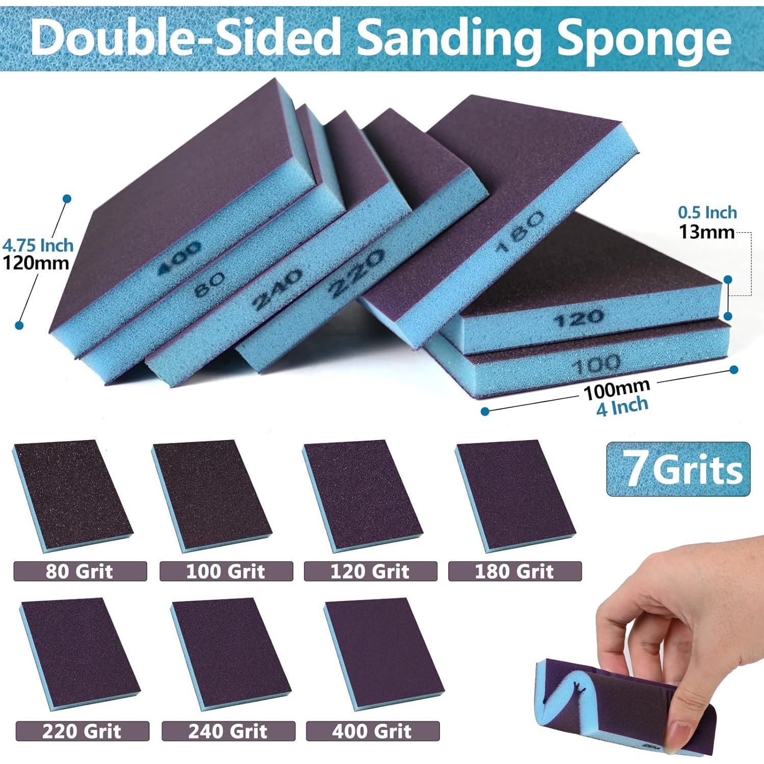 8Pack Double-Sided Sanding Spo - Embroidery Art Painting review and price
