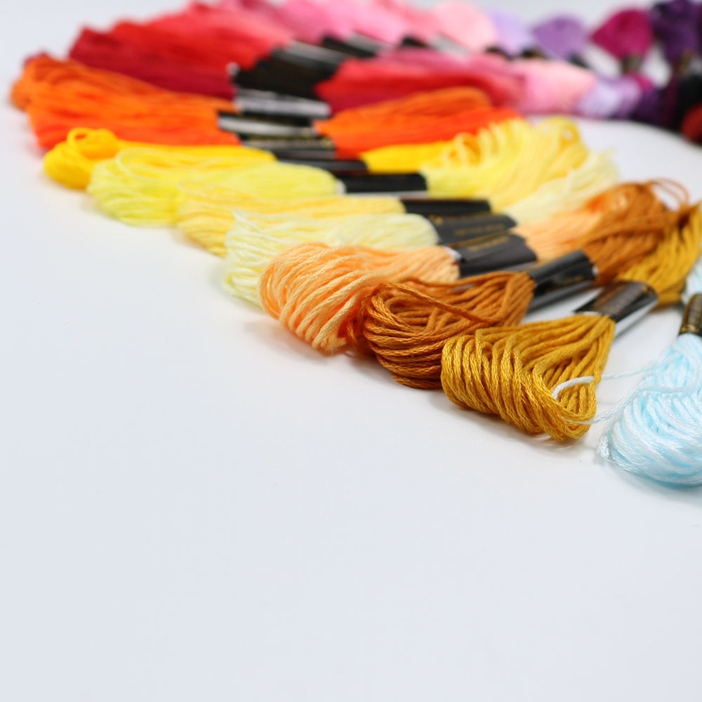 Fixed 50 color cross stitch th - Embroidery In The Piece review and price