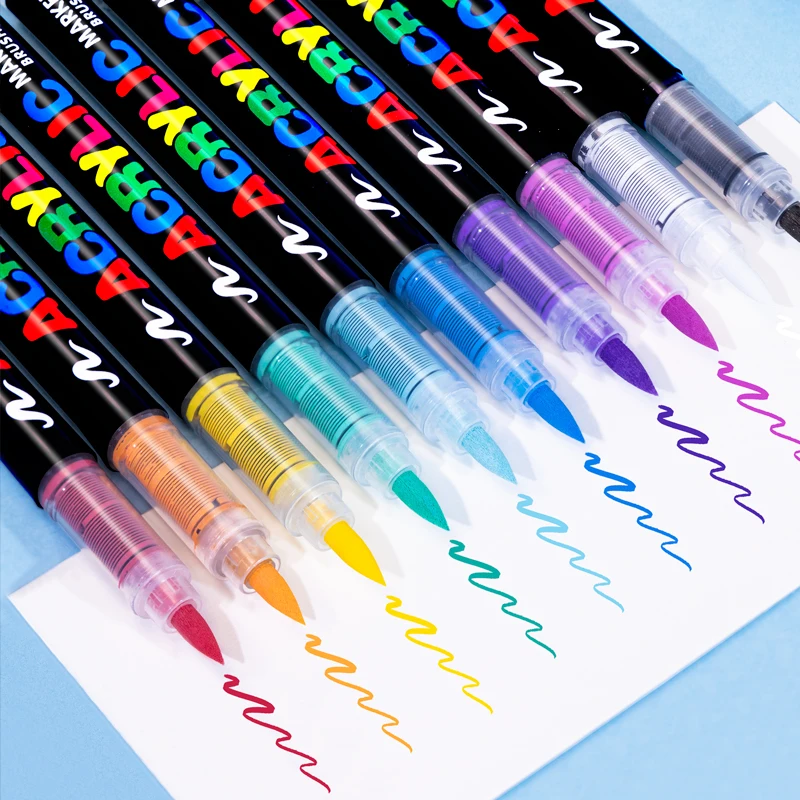3Pcs Acrylic White Marker Brus - Copic Marker Classic review and price