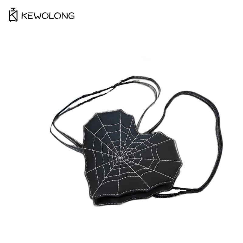 Gothic Bat Shape Shoulder Bag  - Embroidery Gothic review and price