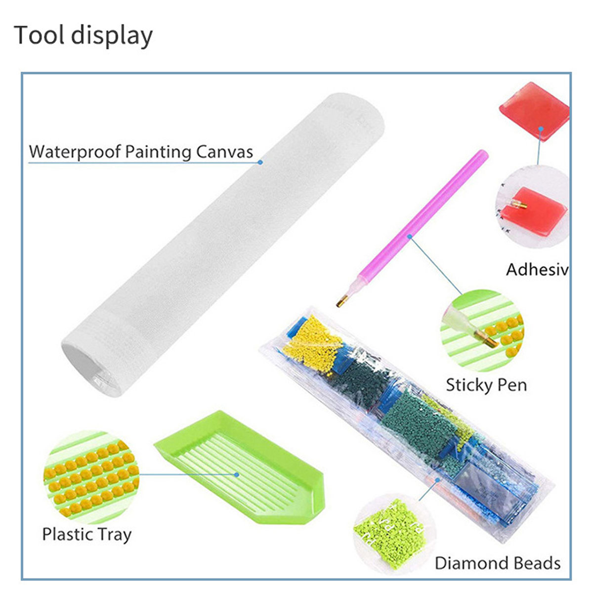Personalized Custom Photo Diam - Embroidery Kit Set review and price