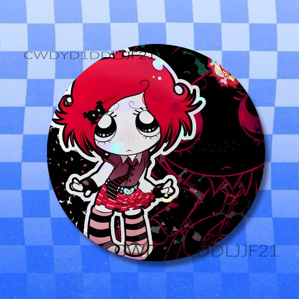 R-Ruby Gloom Gothic Badge Broo - Embroidery Gothic review and price