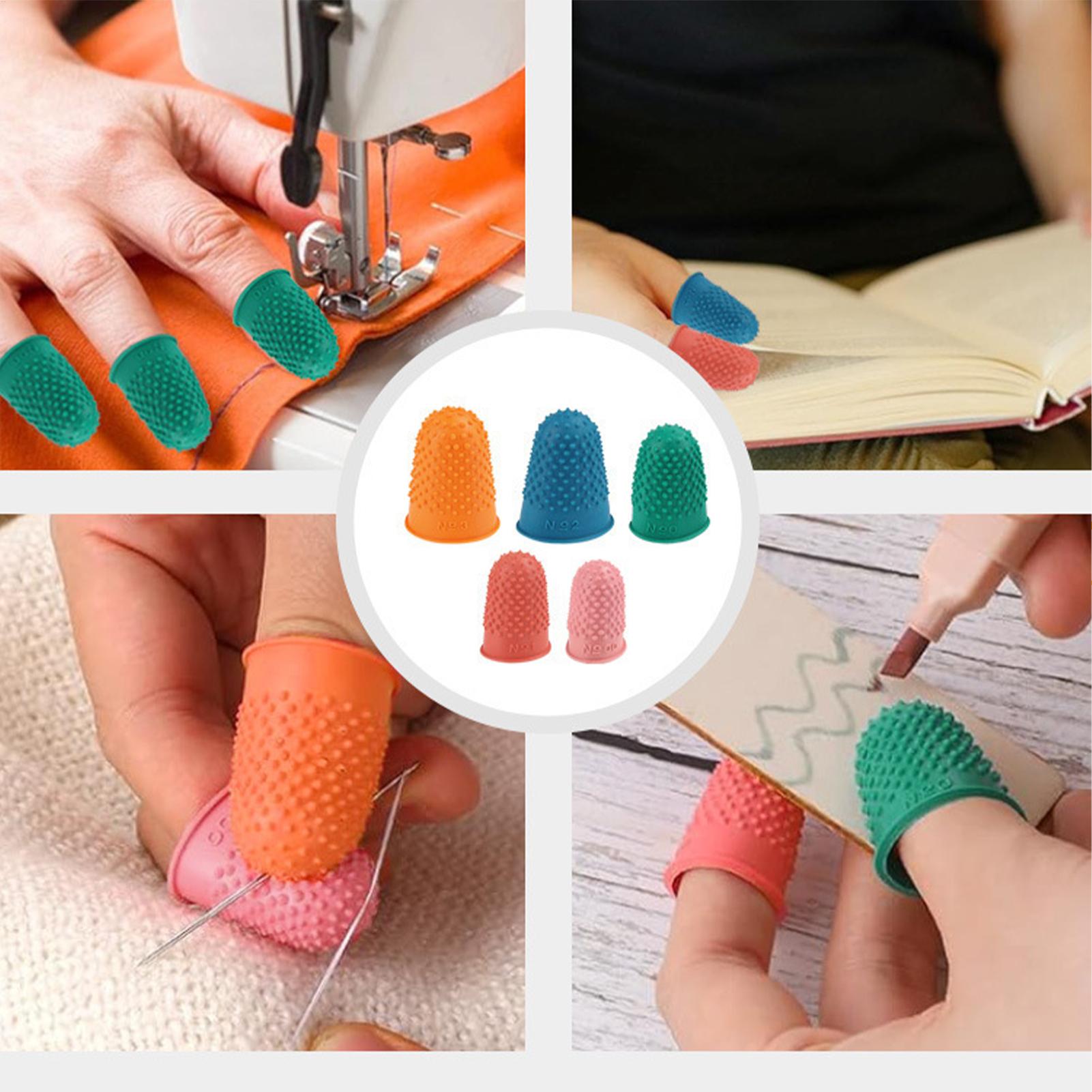 Finger Grips Rubber Reusable P - Embroidery In The Piece review and price