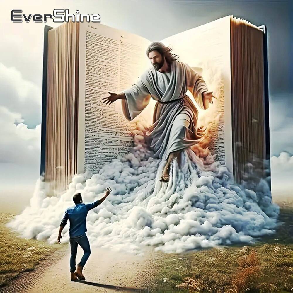 Evershine Full Square Diamond  - Embroidery Jesus review and price