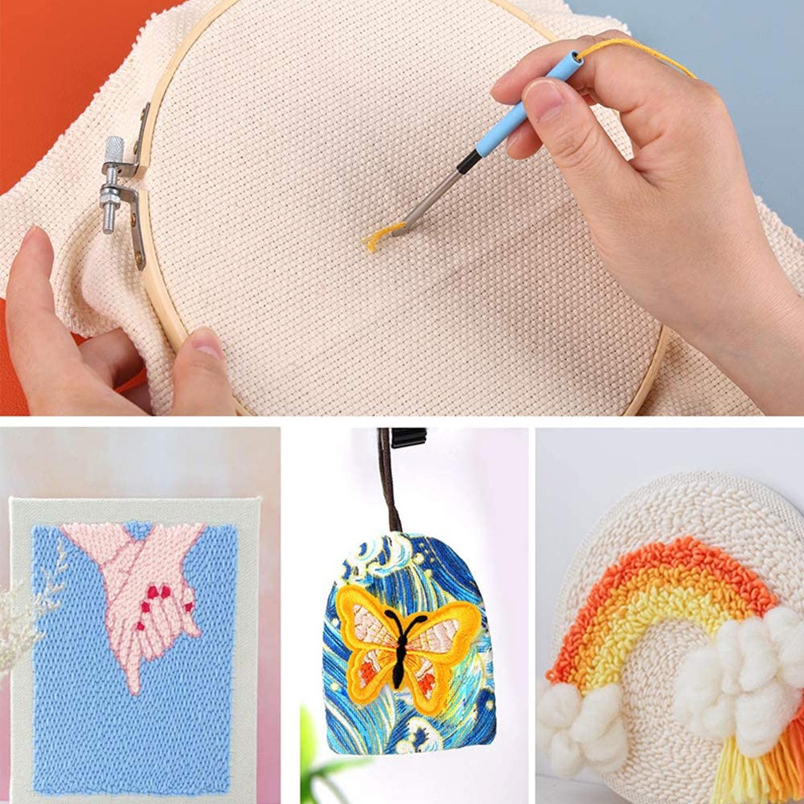 Punch Needle Embroidery Kit wi - Embroidery Kit Set review and price