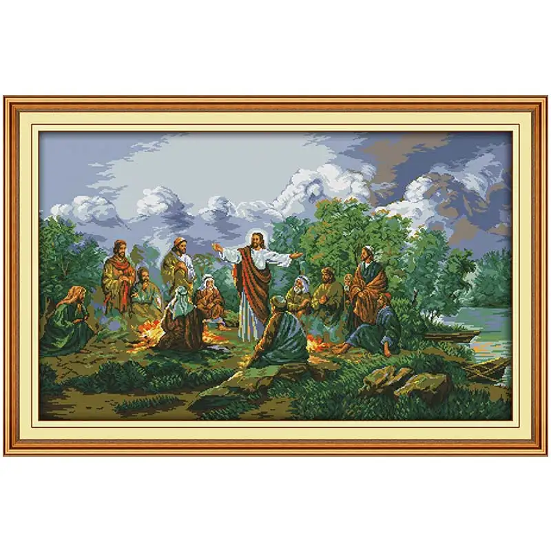 Jesus and His Disciples Patter - Embroidery Jesus review and price