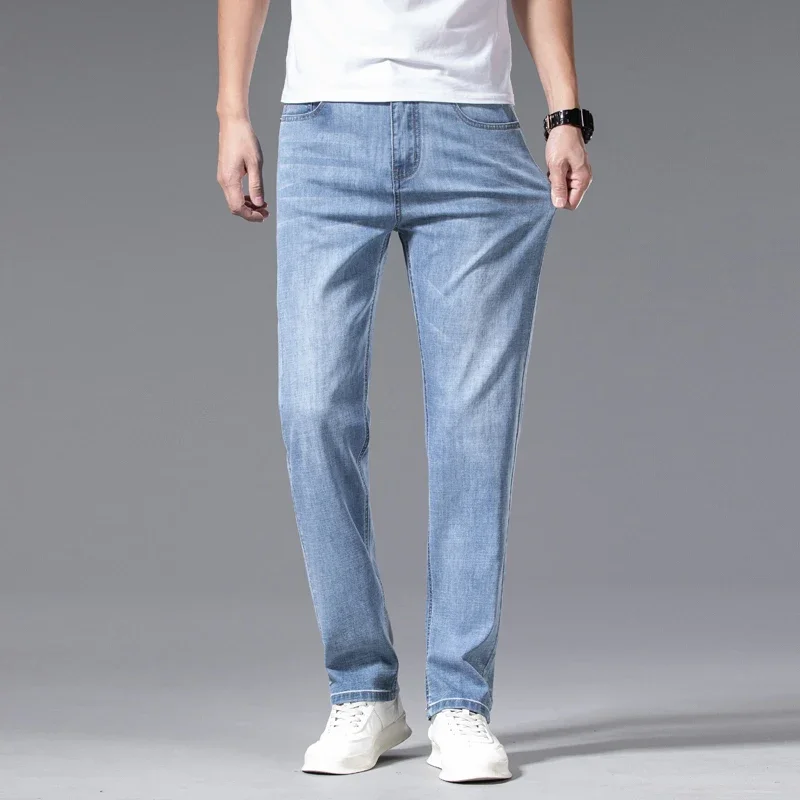 2024 Men's New Autumn Straight - Embroidery On Jeans review and price