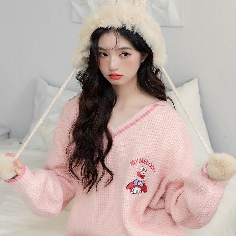 Cute Cartoon Kuromi Embroidery - Embroidery In The Piece review and price