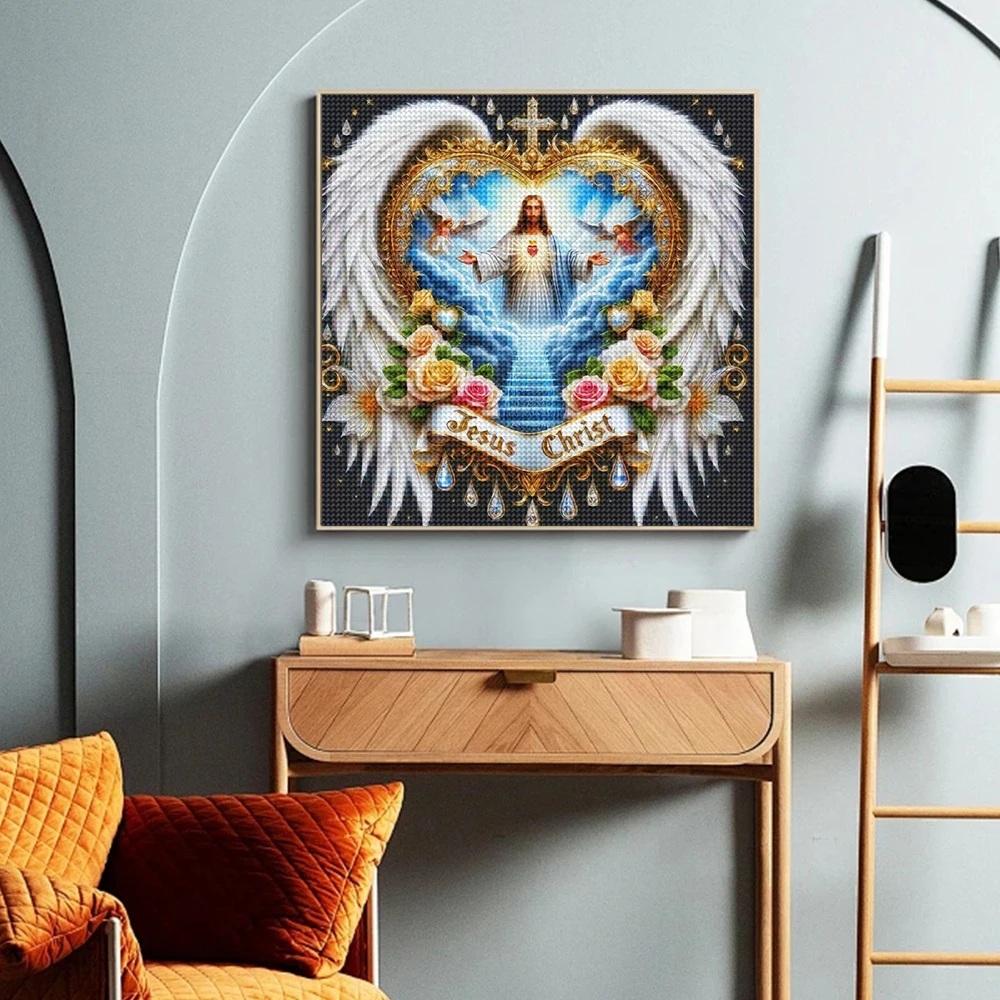 5D DIY Diamond Painting Portra - Embroidery Jesus review and price
