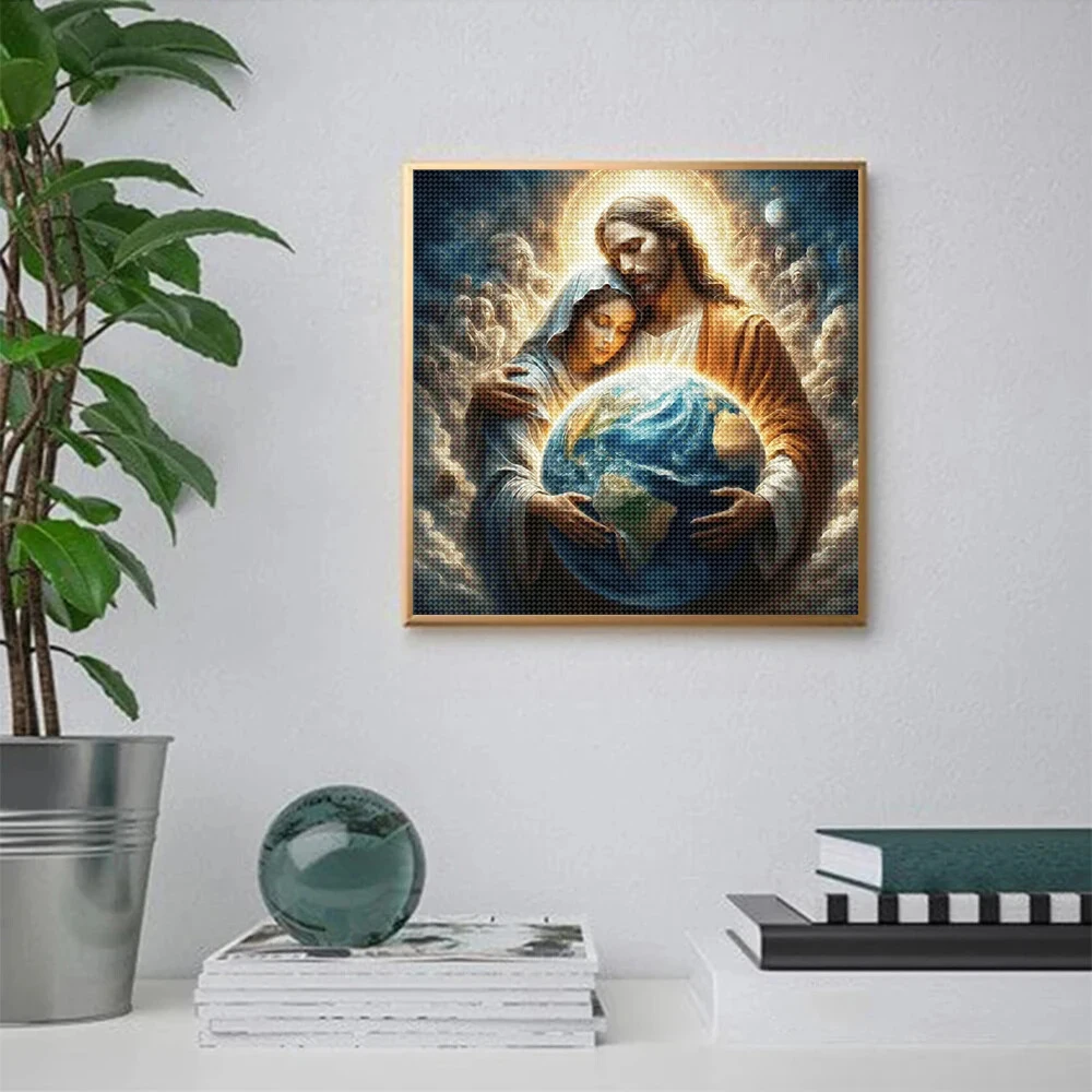 5D DIY Diamond Painting Portra - Embroidery Jesus review and price