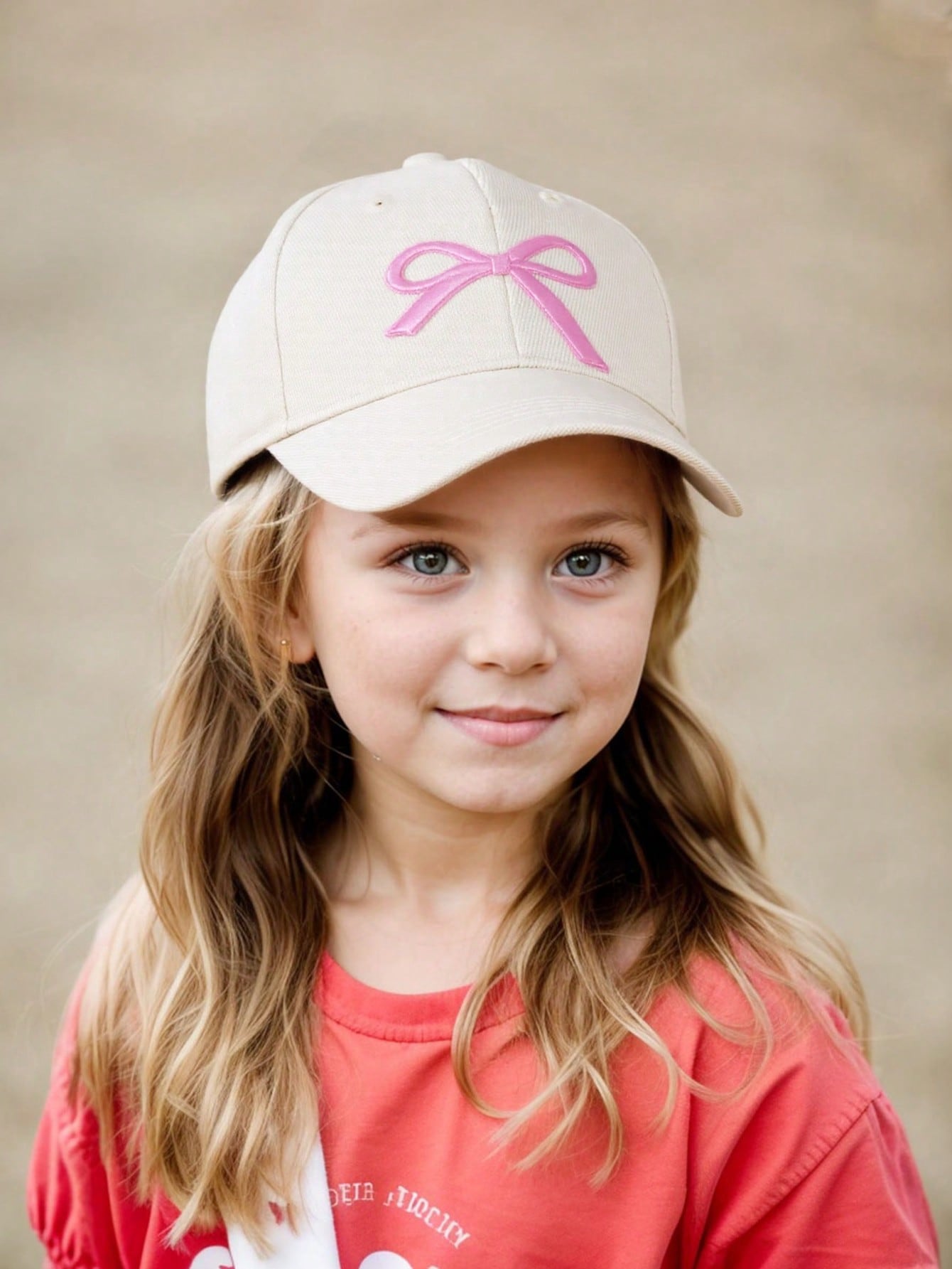 1Pc 3-8Y Girls Embroidery Bow  - Embroidery Cap review and price