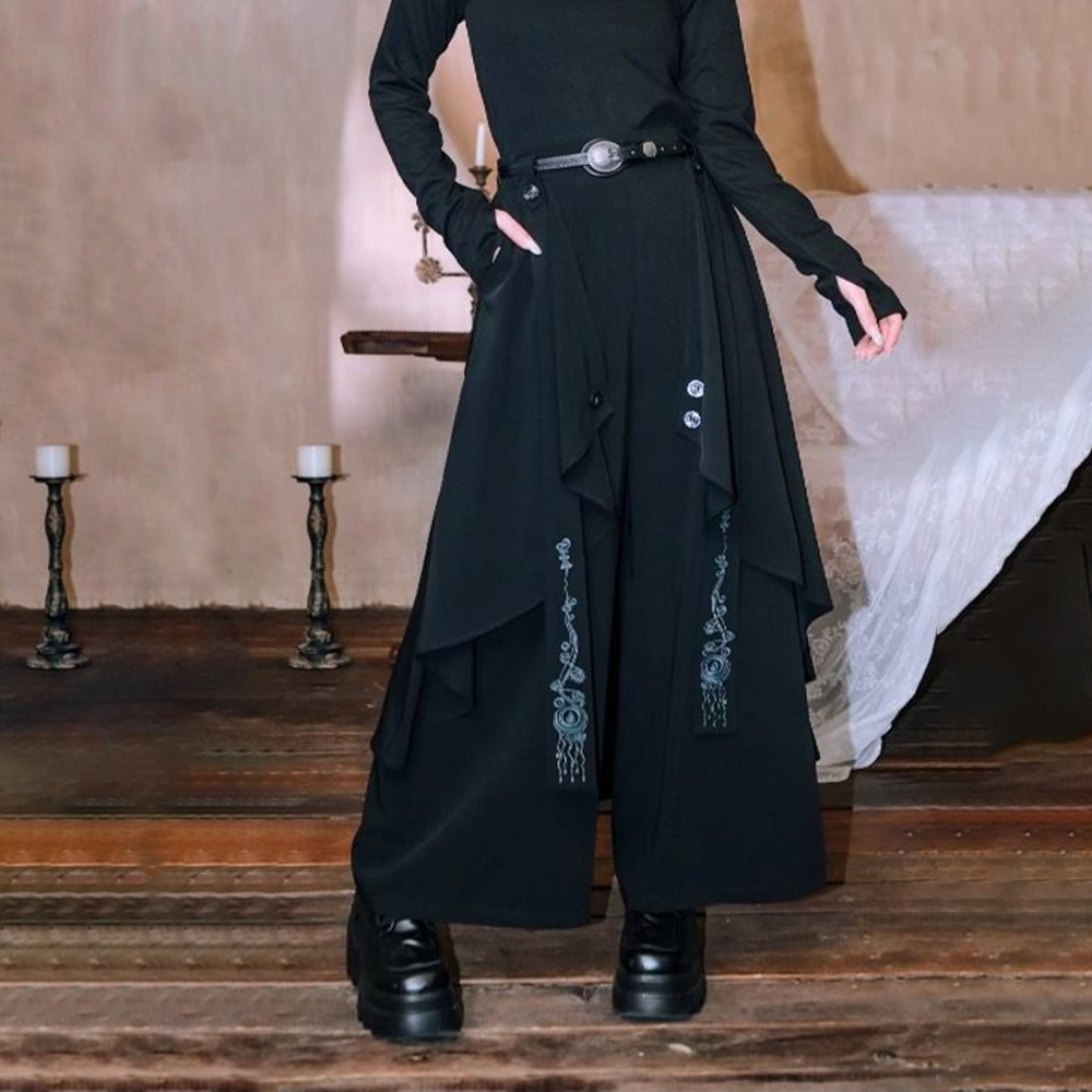 Dark Gothic Embroidered Ribbon - Embroidery Gothic review and price