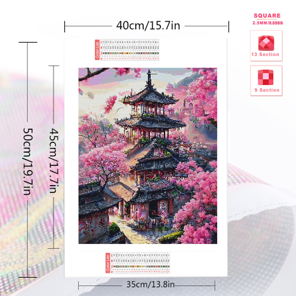 Evershine Full Square Diamond  - Embroidery Kit Set review and price