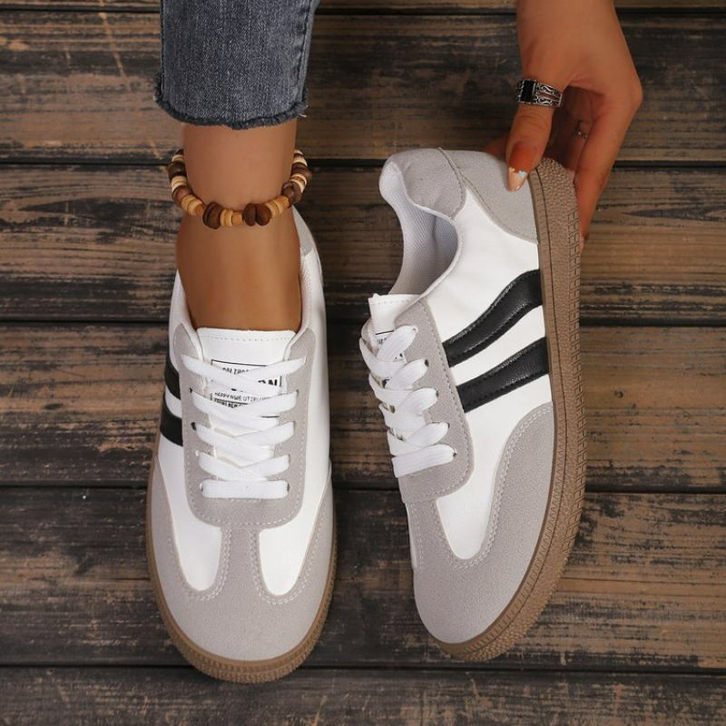 Women's Lace Up Fashion Casual - Embroidery White review and price
