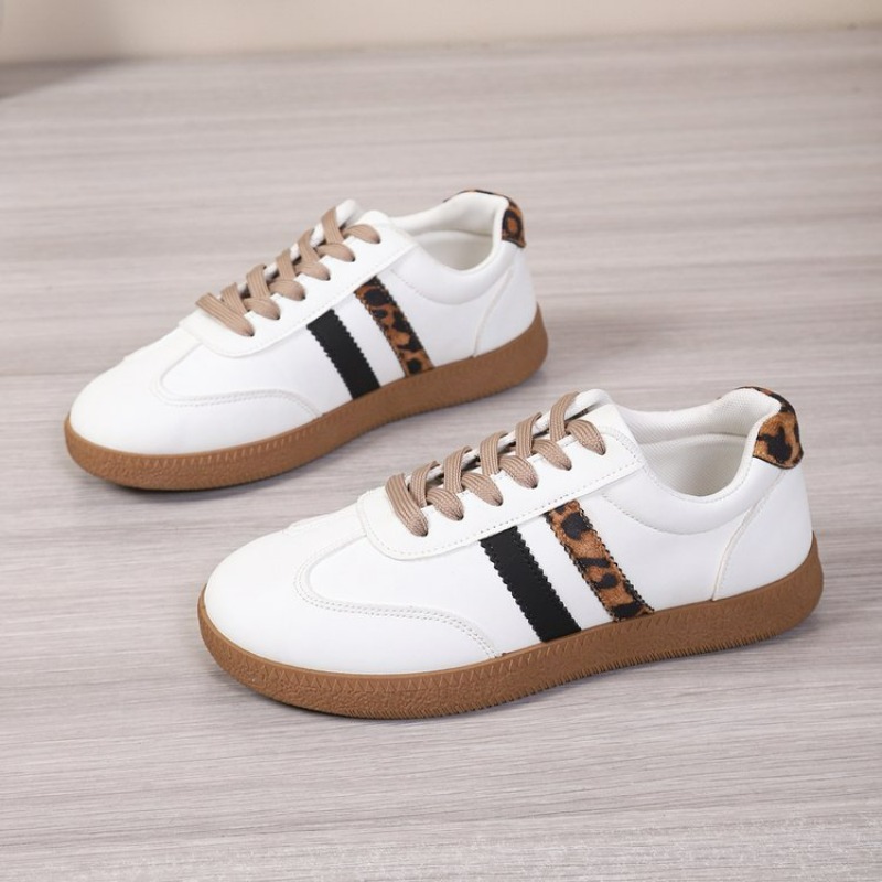 Women's Lace Up Fashion Casual - Embroidery White review and price