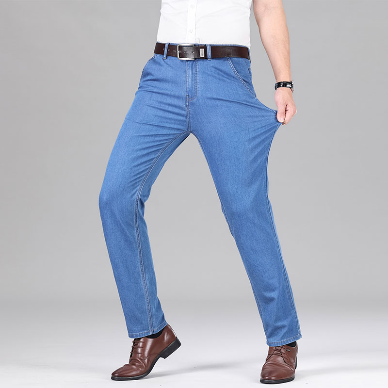 New Lyocell Fabric Jeans Men S - Embroidery On Jeans review and price