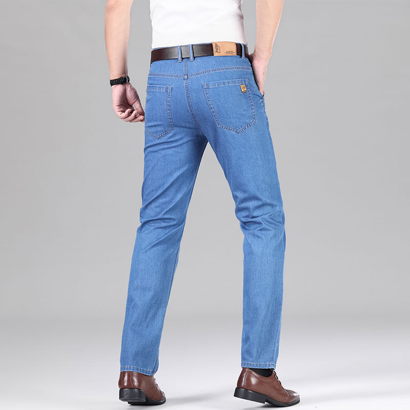 New Lyocell Fabric Jeans Men S - Embroidery On Jeans review and price